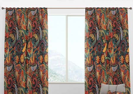 Patterned Curtains